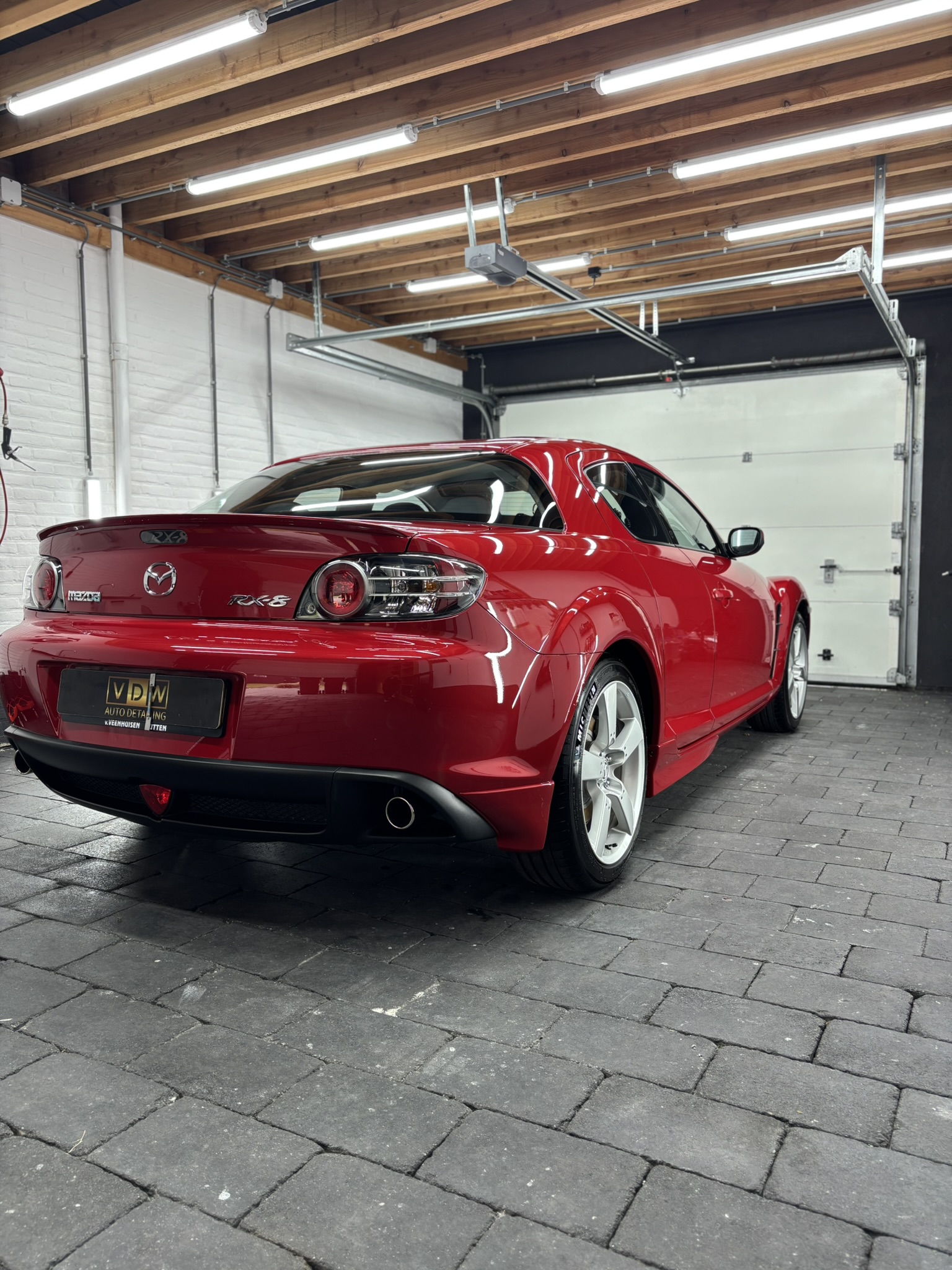 Mazda RX-8 Reflectie